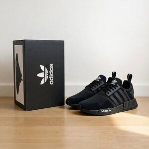 Adidas Women's NMD R1 BOOST Sneakers Size 7 Core Black
